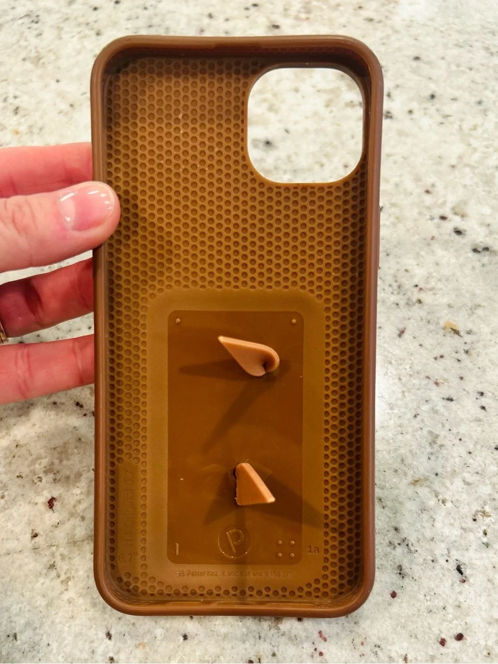 Loopy iPhone 14 Plus Case in Saddle Brown